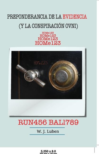 Vorderes Coverbild Preponderancia de la Evidencia (y la Conspiración Ovni)