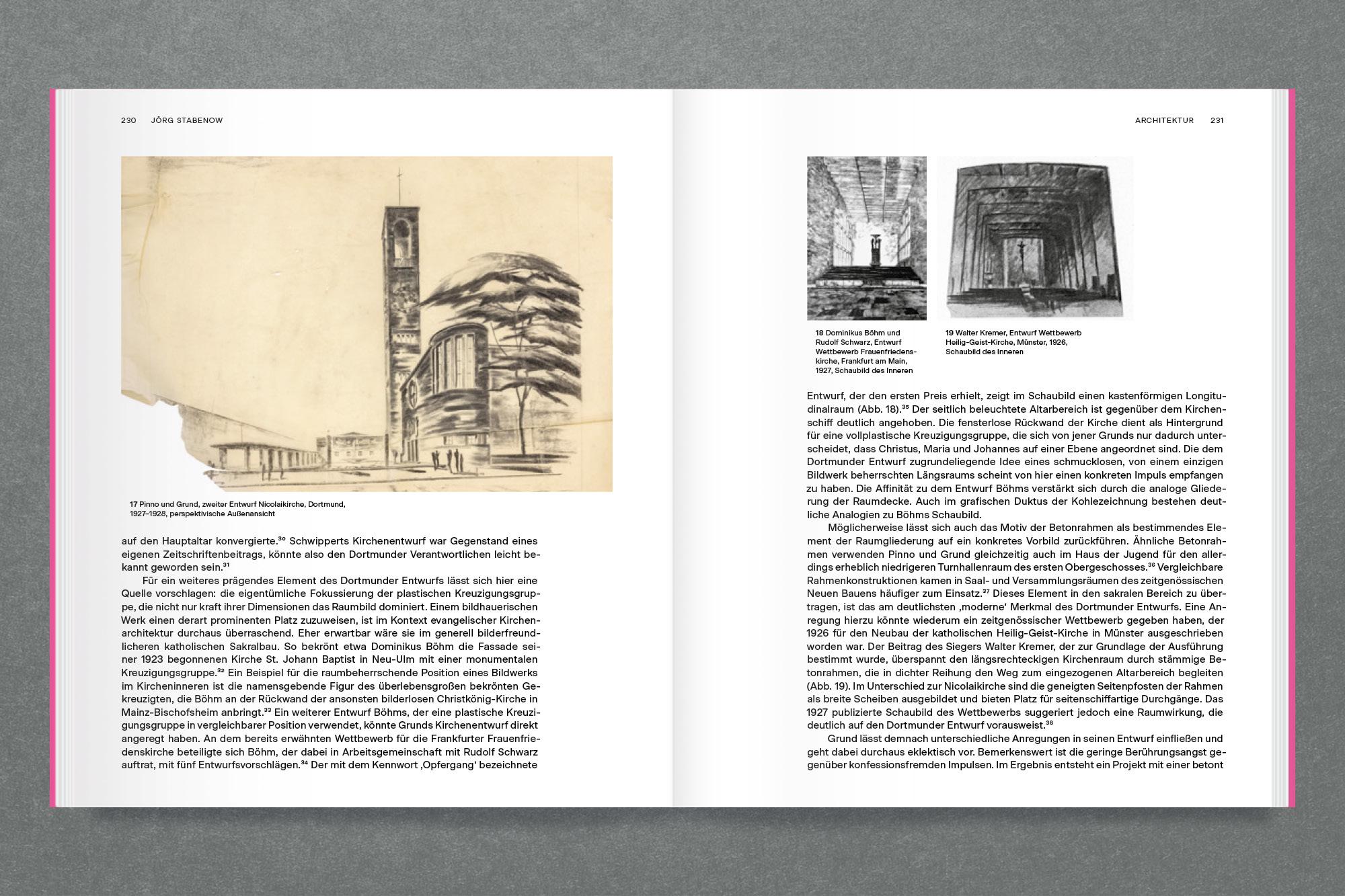 Beispielinhalt (Bild) Der Architekt Peter Grund und die Tradition in der Moderne