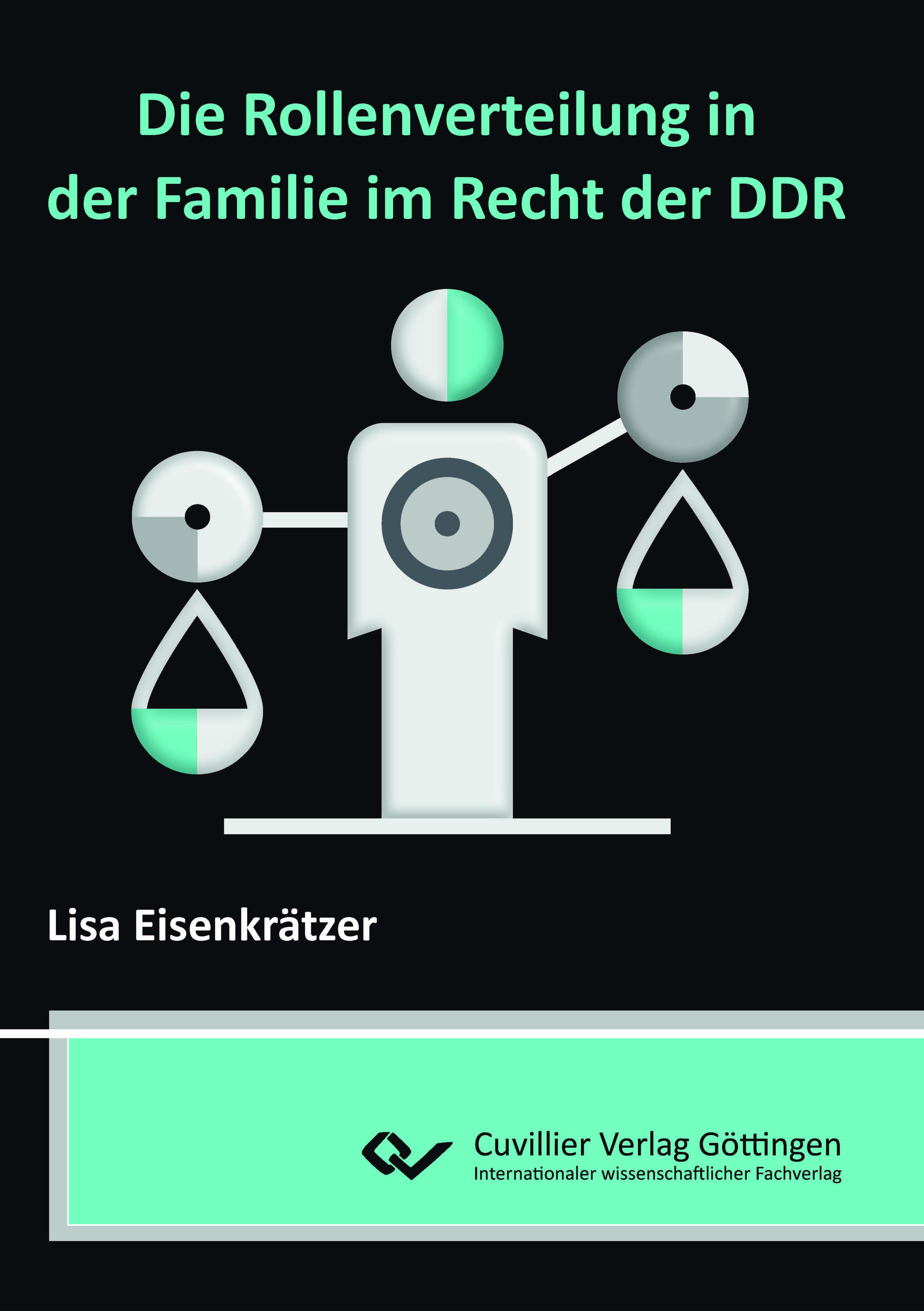 Vorderes Coverbild Die Rollenverteilung in der Familie im Recht der DDR