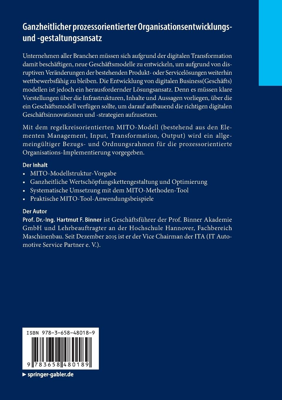 Rückseitencover Ganzheitlicher prozessorientierter Organisationsentwicklungs- und -gestaltungsansatz