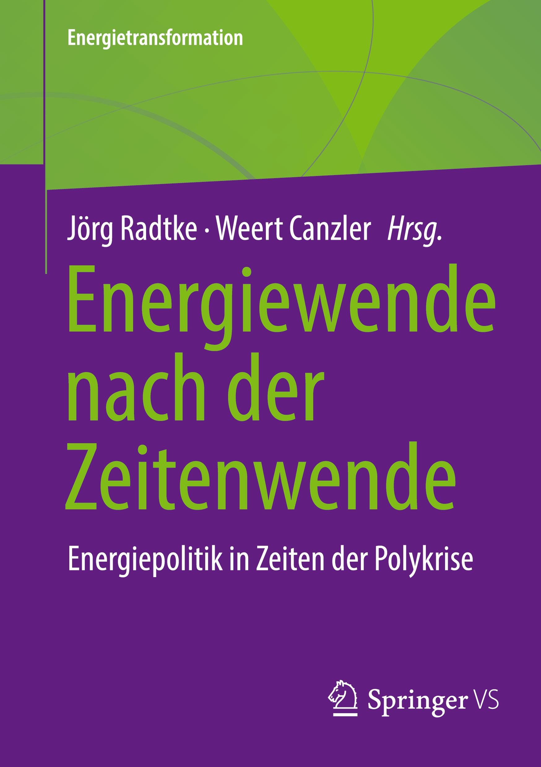 Vorderes Coverbild Energiewende nach der Zeitenwende