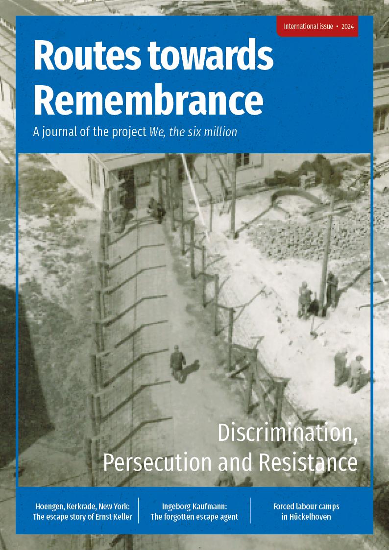 Vorderes Coverbild Routes towards Remembrance: Discrimination, Persecution and Resistance