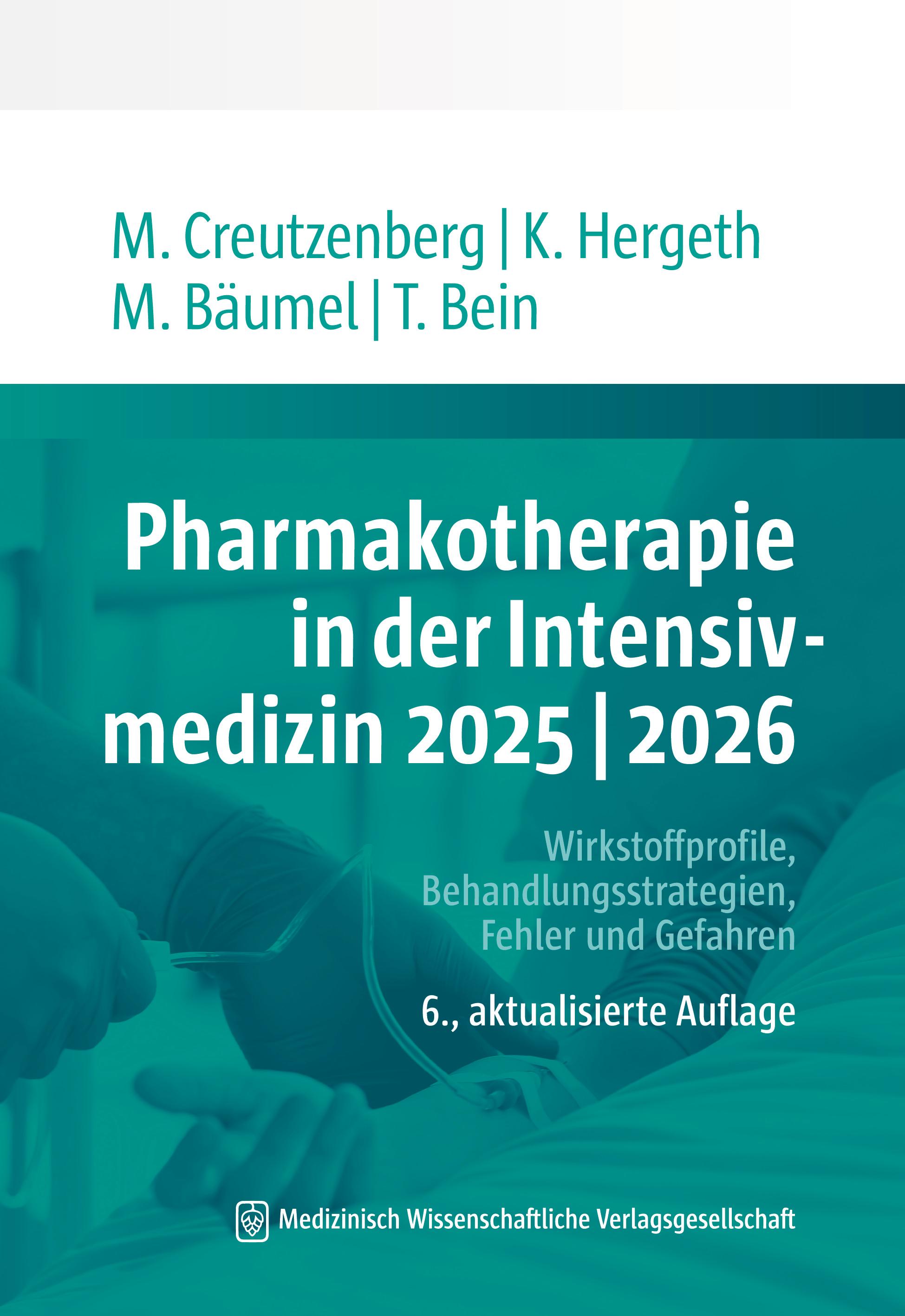 Vorderes Coverbild Pharmakotherapie in der Intensivmedizin 2025 | 2026