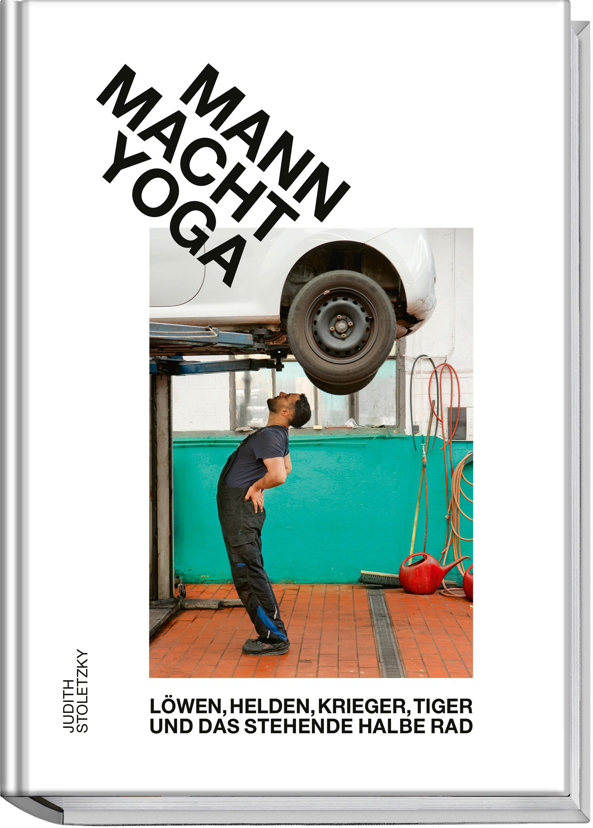 Vorderes Coverbild Mann macht Yoga