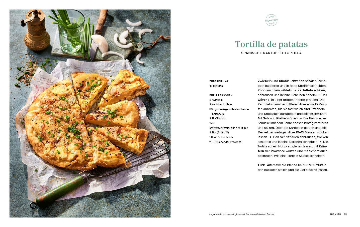 Beispielinhalt (Bild) Patricia Kelly´s Family-Kochbuch