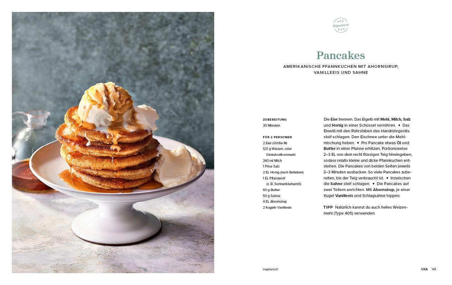 Beispielinhalt (Bild) Patricia Kelly´s Family-Kochbuch