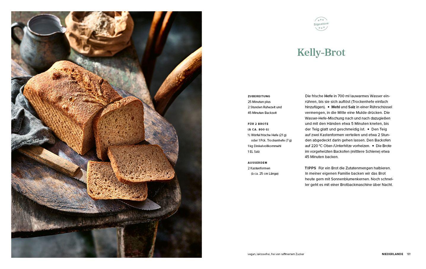 Beispielinhalt (Bild) Patricia Kelly´s Family-Kochbuch
