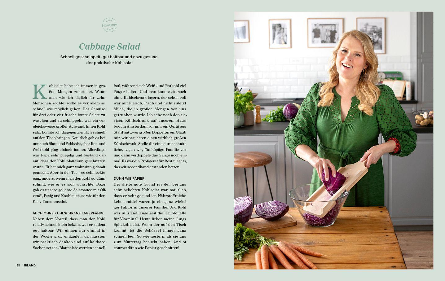 Beispielinhalt (Bild) Patricia Kelly´s Family-Kochbuch