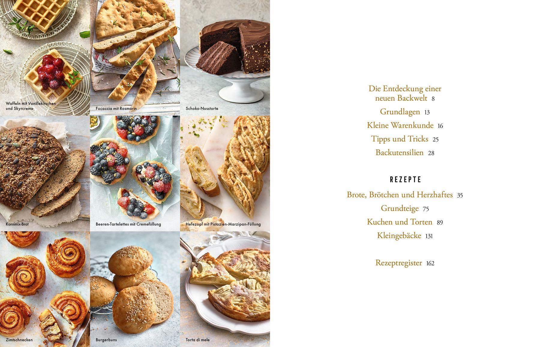 Beispielinhalt (Bild) Glutenfrei backen mit Isabella