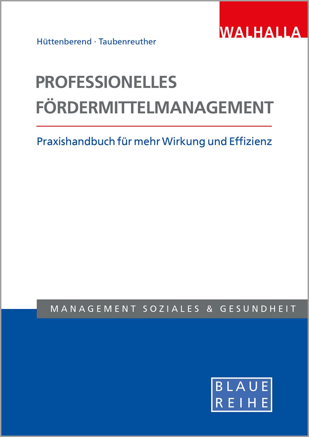 Vorderes Coverbild Professionelles Fördermittelmanagement