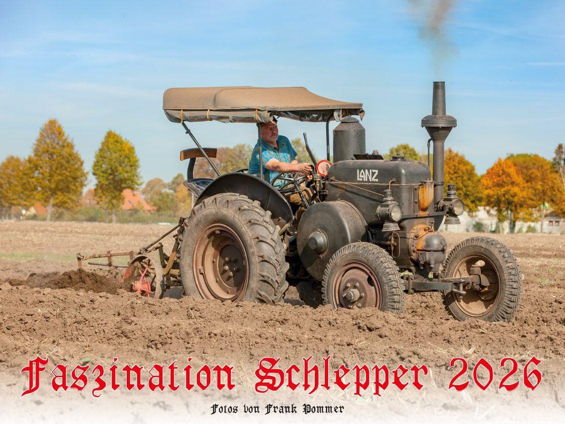 Vorderes Coverbild Faszination Schlepper Kalender 2026