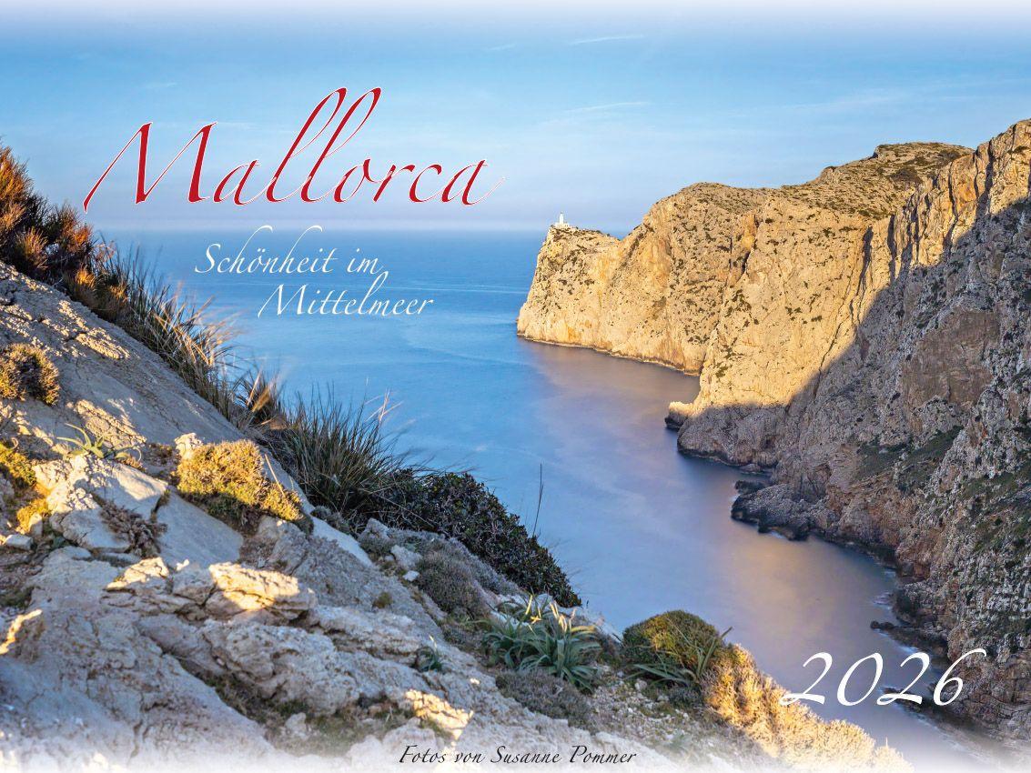 Vorderes Coverbild Mallorca - Schönheit im Mittelmeer Kalender 2026