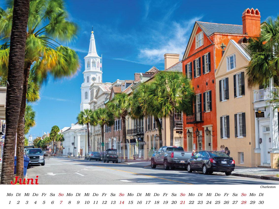 Beispielinhalt (Bild) American Cities - Metropolen der USA Kalender 2026