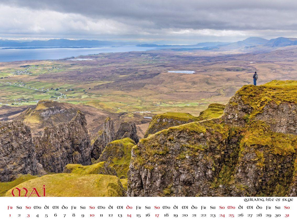 Beispielinhalt (Bild) Faszination Schottland Kalender 2026