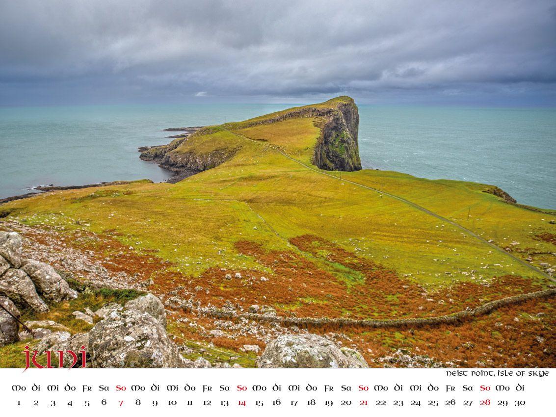 Beispielinhalt (Bild) Faszination Schottland Kalender 2026