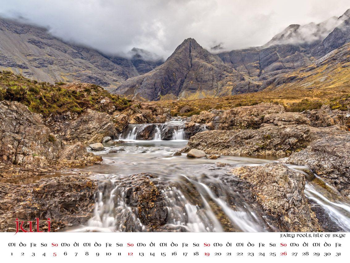 Beispielinhalt (Bild) Faszination Schottland Kalender 2026