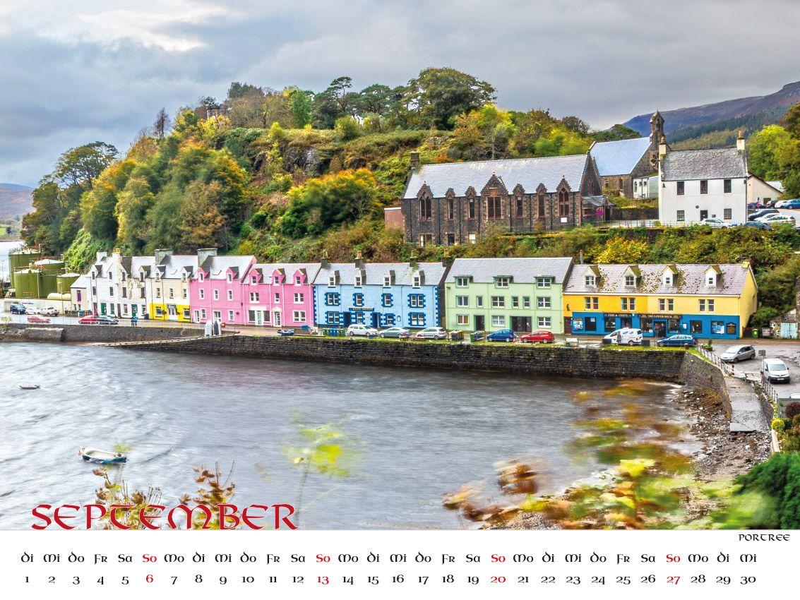 Beispielinhalt (Bild) Faszination Schottland Kalender 2026
