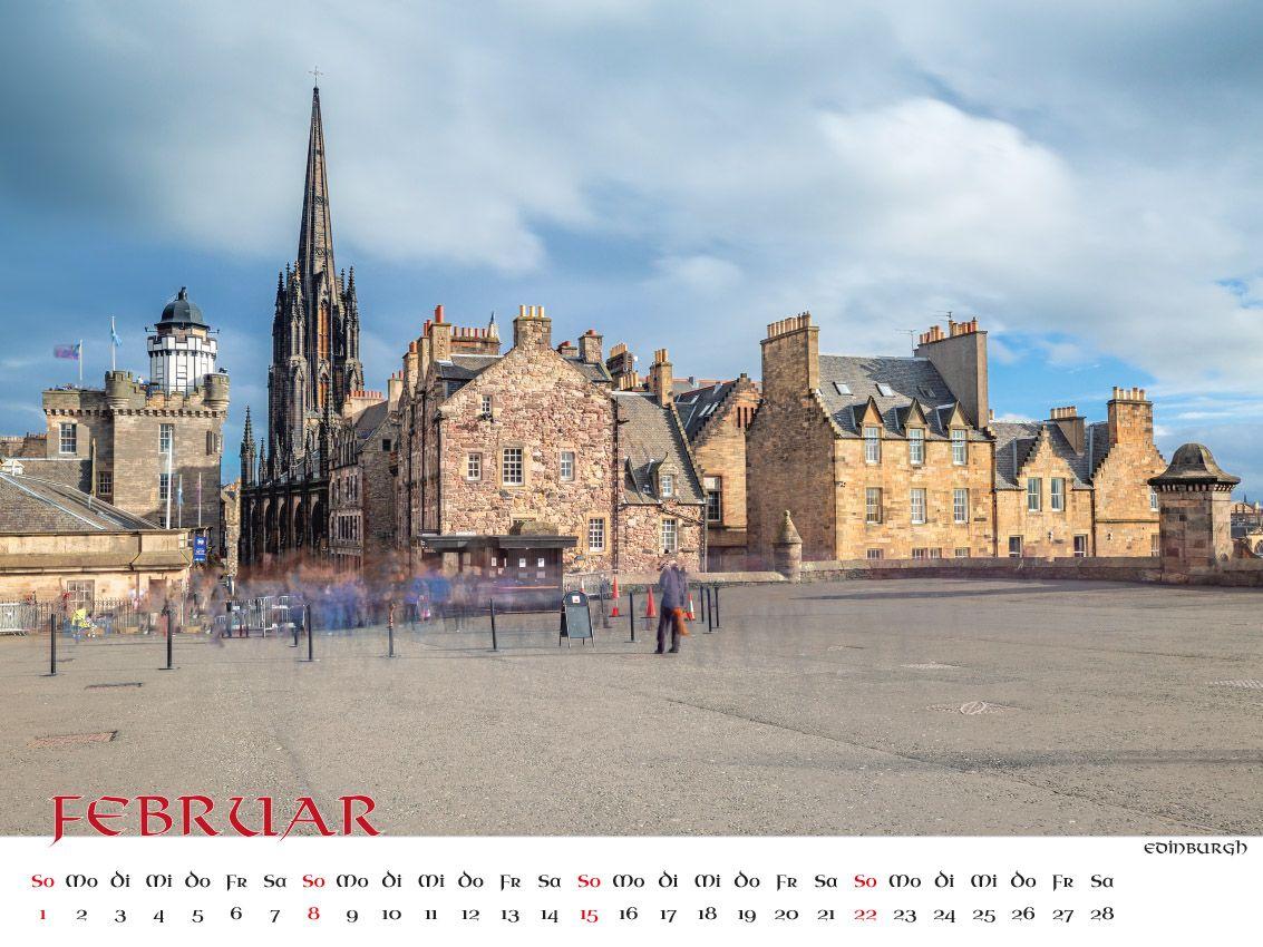 Beispielinhalt (Bild) Faszination Schottland Kalender 2026