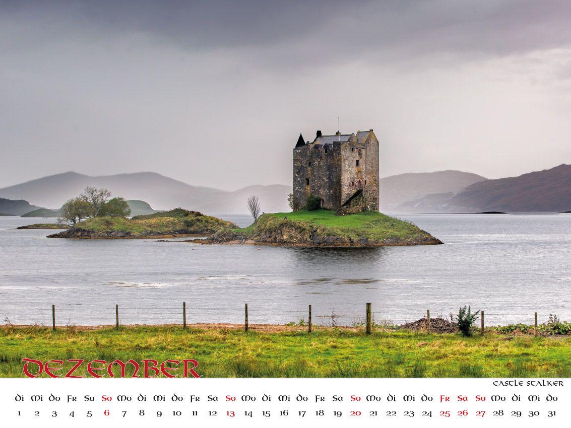 Beispielinhalt (Bild) Faszination Schottland Kalender 2026