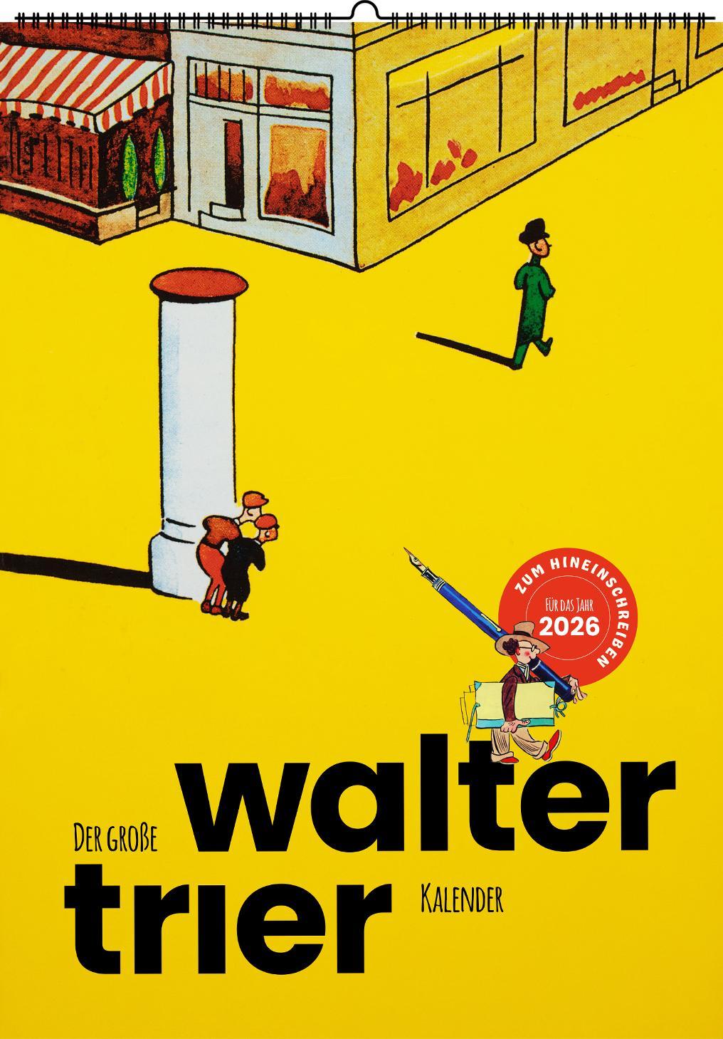 Vorderes Coverbild Der große Walter-Trier-Kalender 2026