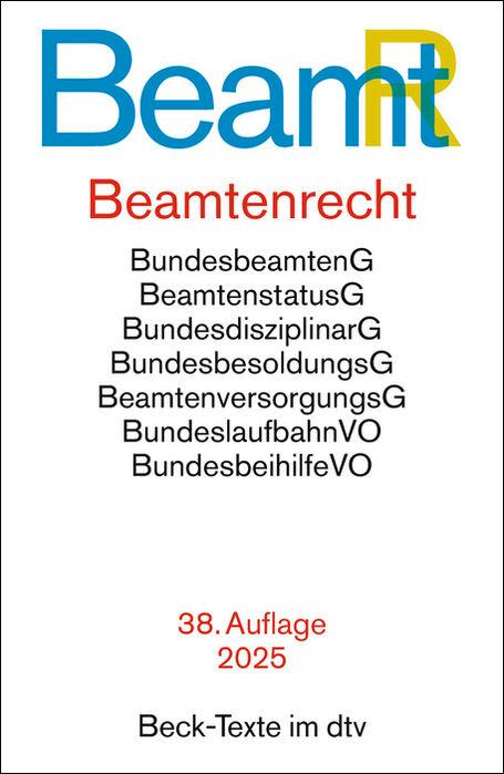 Vorderes Coverbild Beamtenrecht