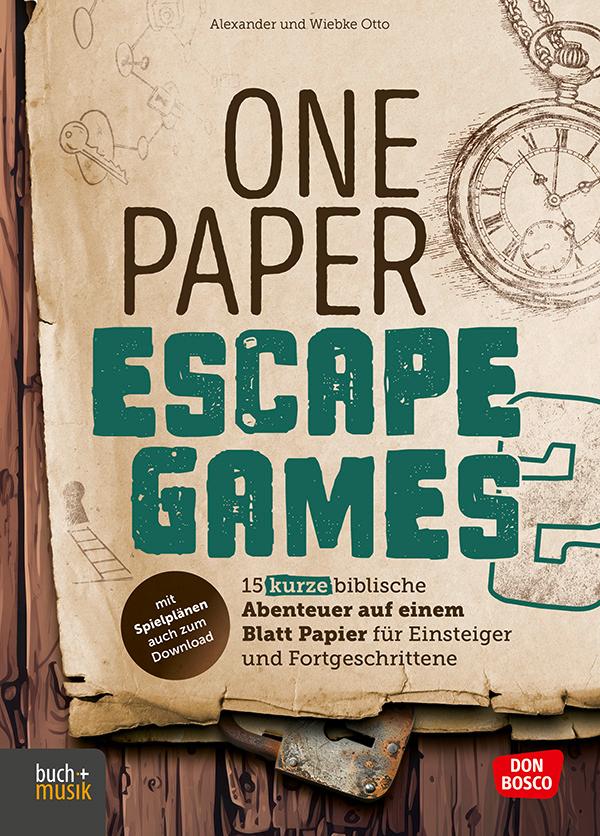 Vorderes Coverbild One Paper Escape Games 2