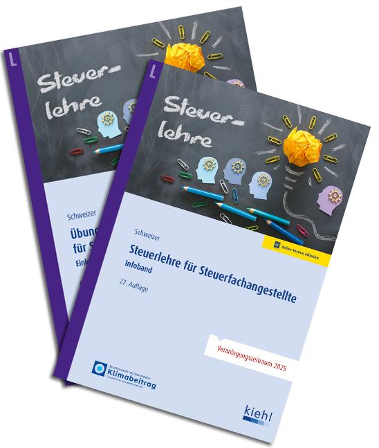 Vorderes Coverbild Bücherpaket Steuerwesen für Steuerfachangestellte