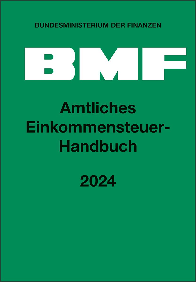 Vorderes Coverbild Amtliches Einkommensteuer-Handbuch 2024