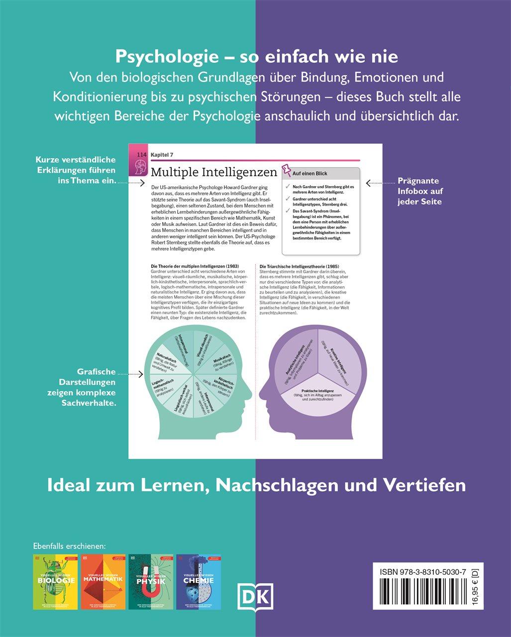 Rückseitencover Visuelles Wissen. Psychologie