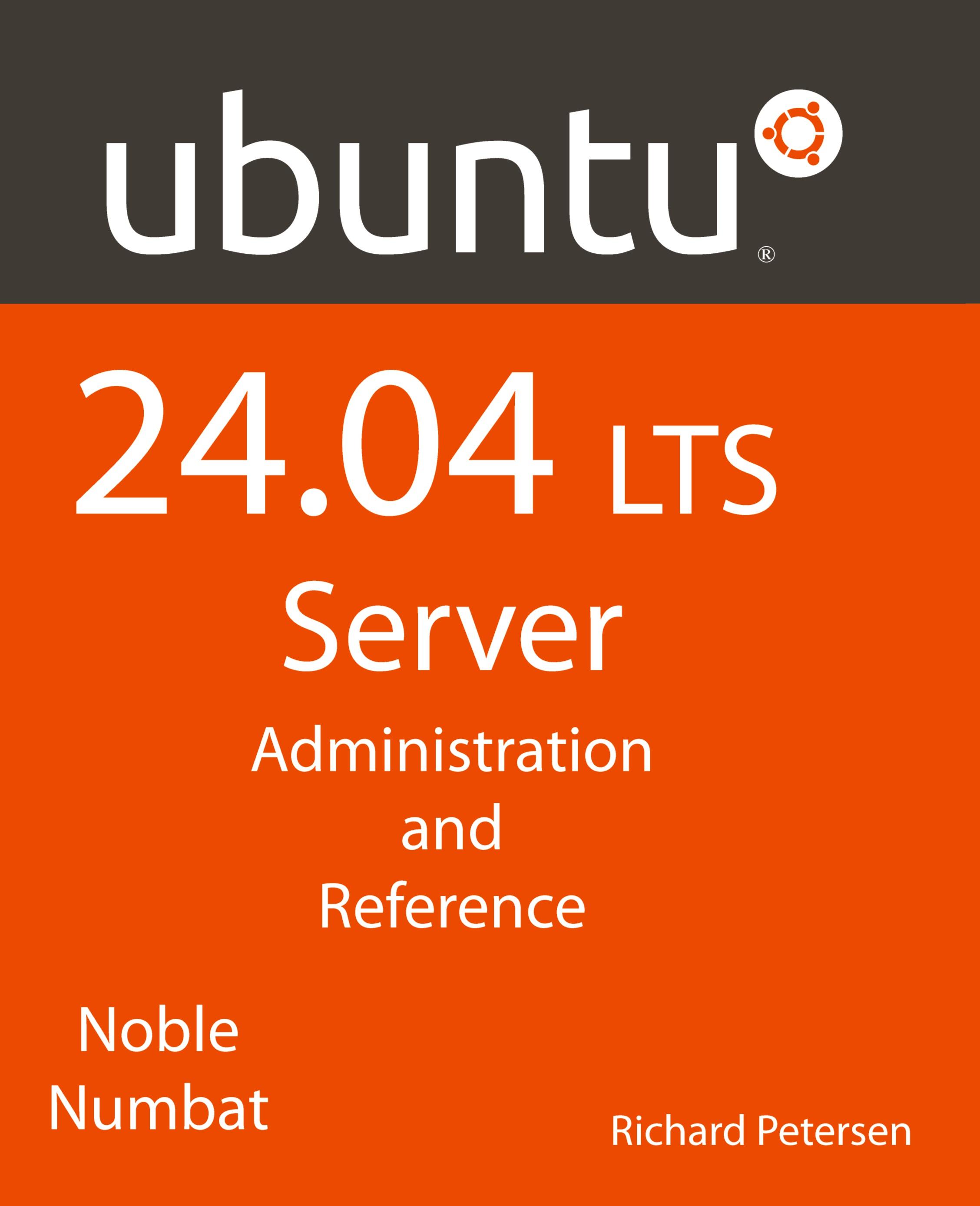 Vorderes Coverbild Ubuntu 24.04 LTS Server