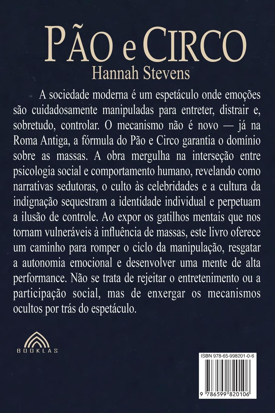 Rückseitencover Pão e Circo