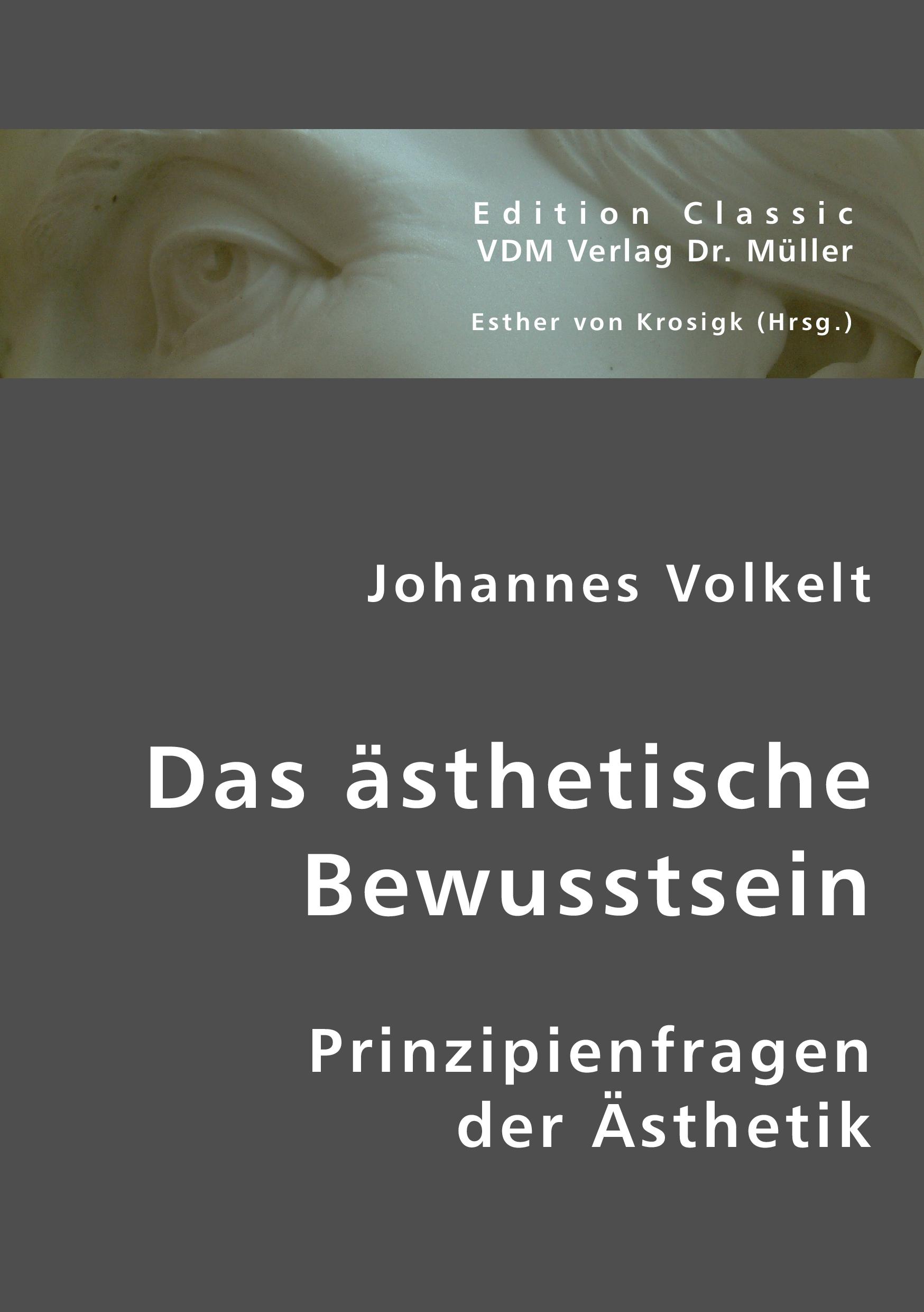 Vorderes Coverbild Das ästhetische Bewusstsein: