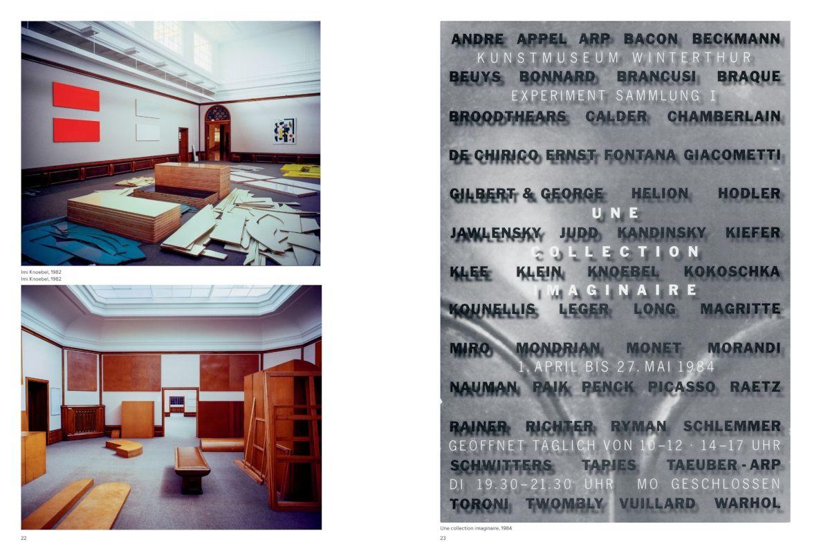 Beispielinhalt (Bild) Bernhard Mendes Bürgi. Ausstellungen 1982-2016