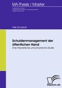 Vorderes Coverbild Schuldenmanagement der öffentlichen Hand