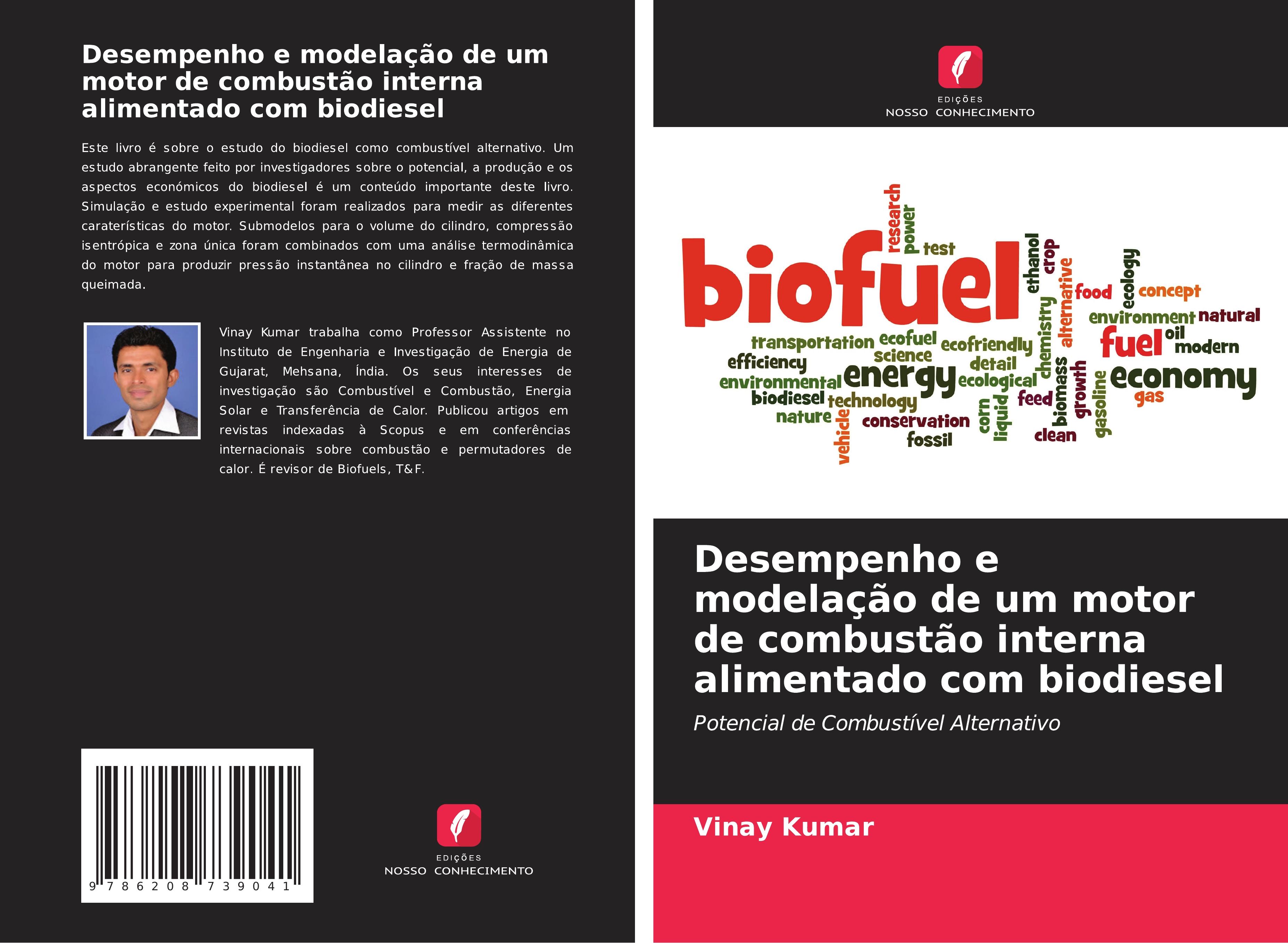 Vorderes Coverbild Desempenho e modelação de um motor de combustão interna alimentado com biodiesel