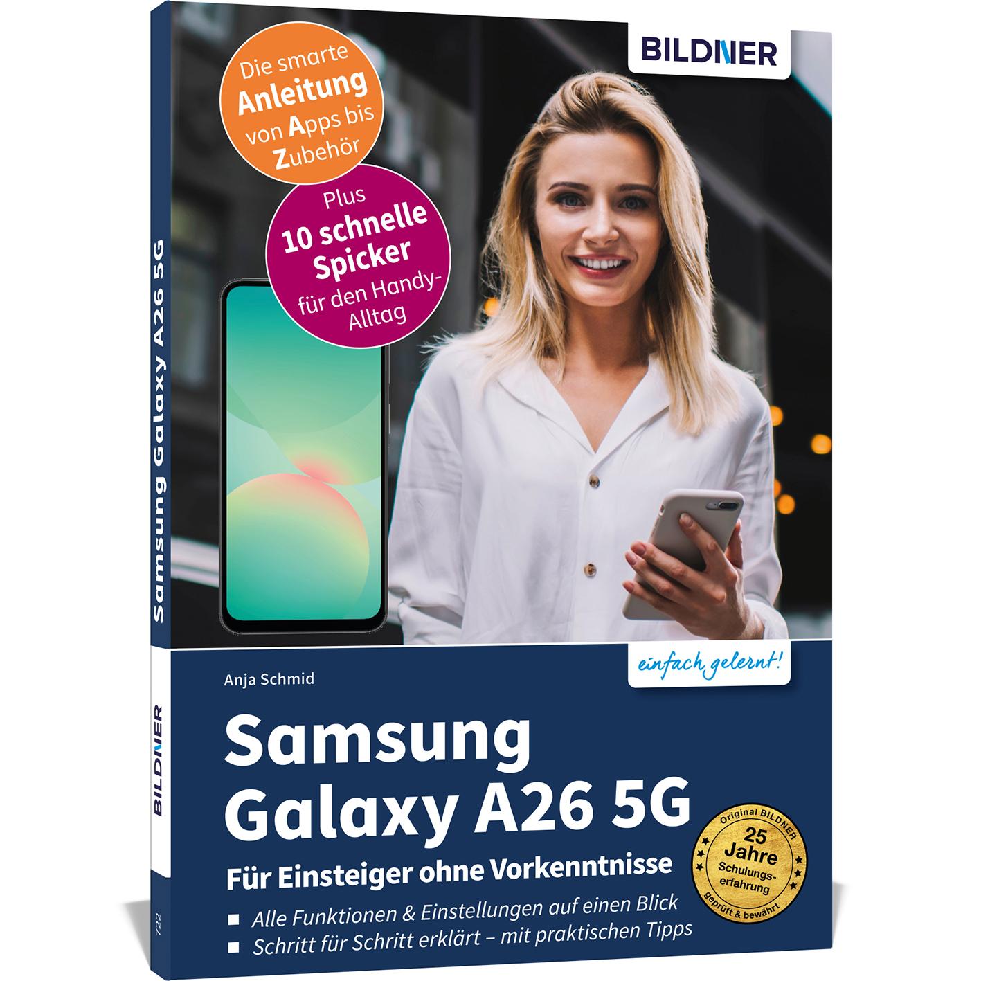 Vorderes Coverbild Samsung Galaxy A26 5G - Für Einsteiger ohne Vorkenntnisse