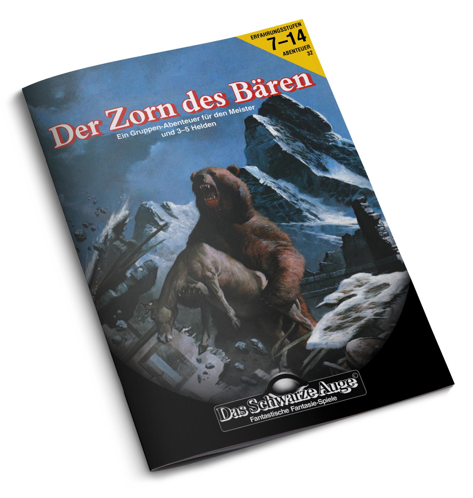 Vorderes Coverbild DSA2 - Der Zorn des Bären (remastered)