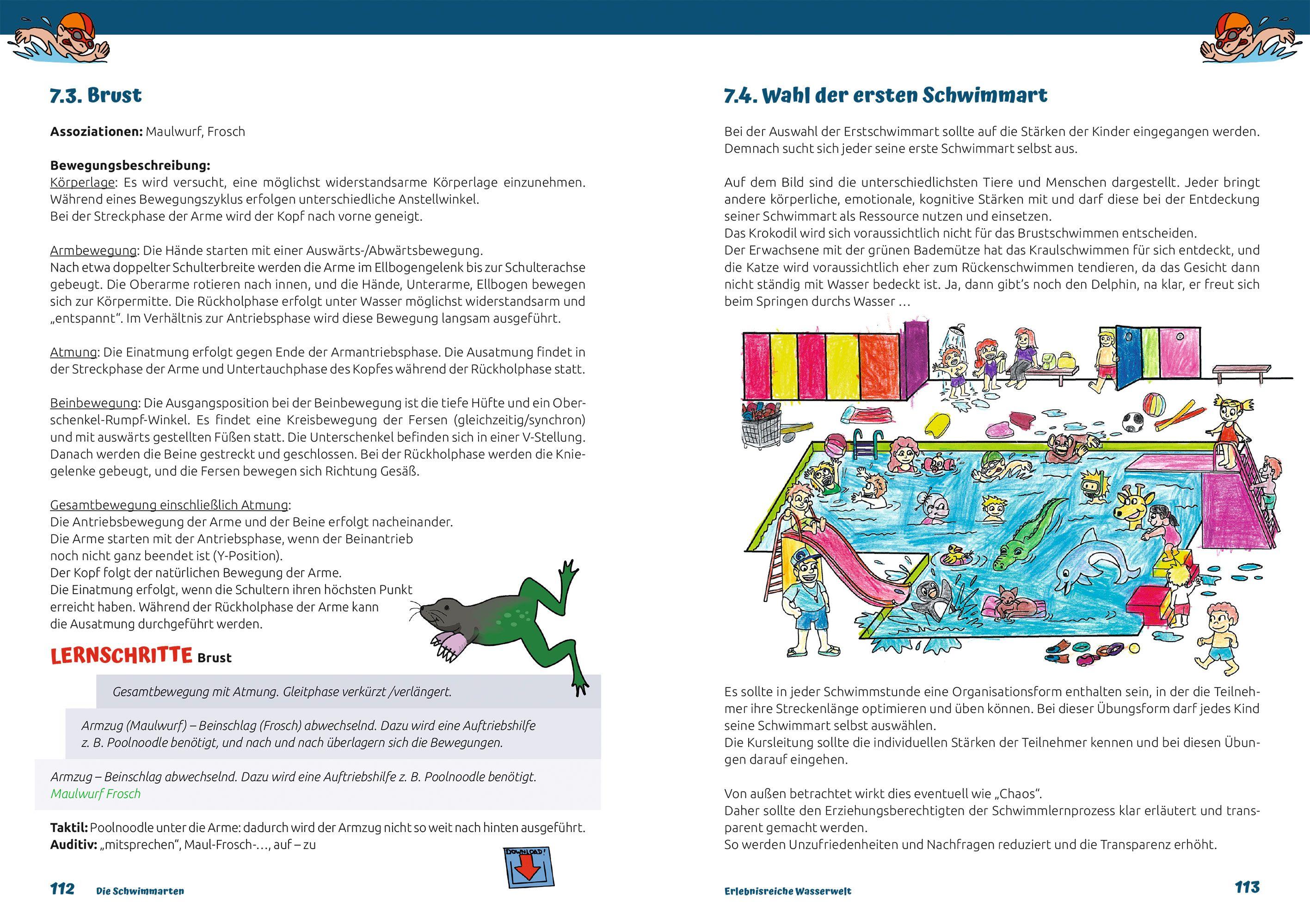 Beispielinhalt (Bild) Erlebnisreiche Wasserwelt