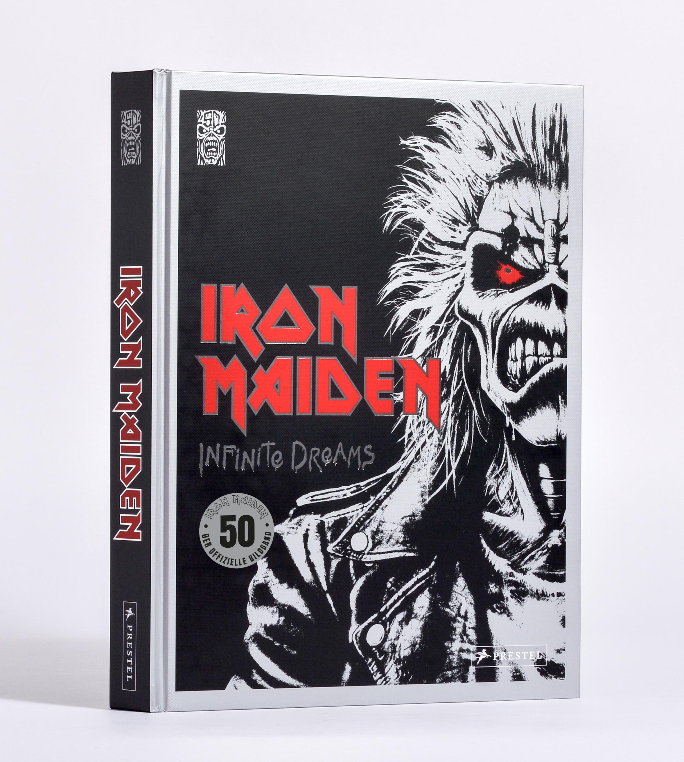 Vorderes Coverbild Iron Maiden. Infinite Dreams