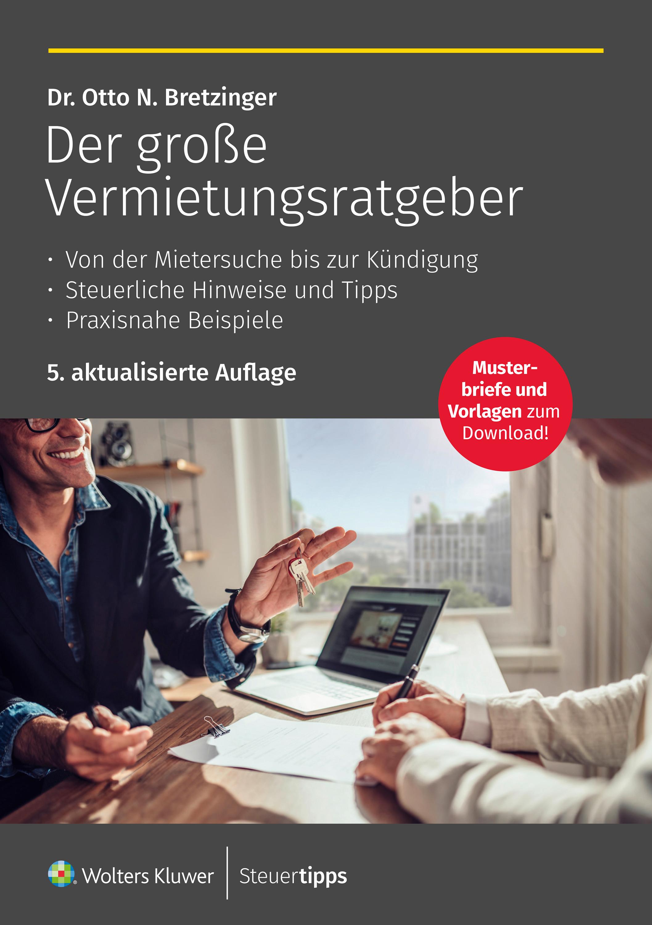Vorderes Coverbild Der große Vermietungsratgeber