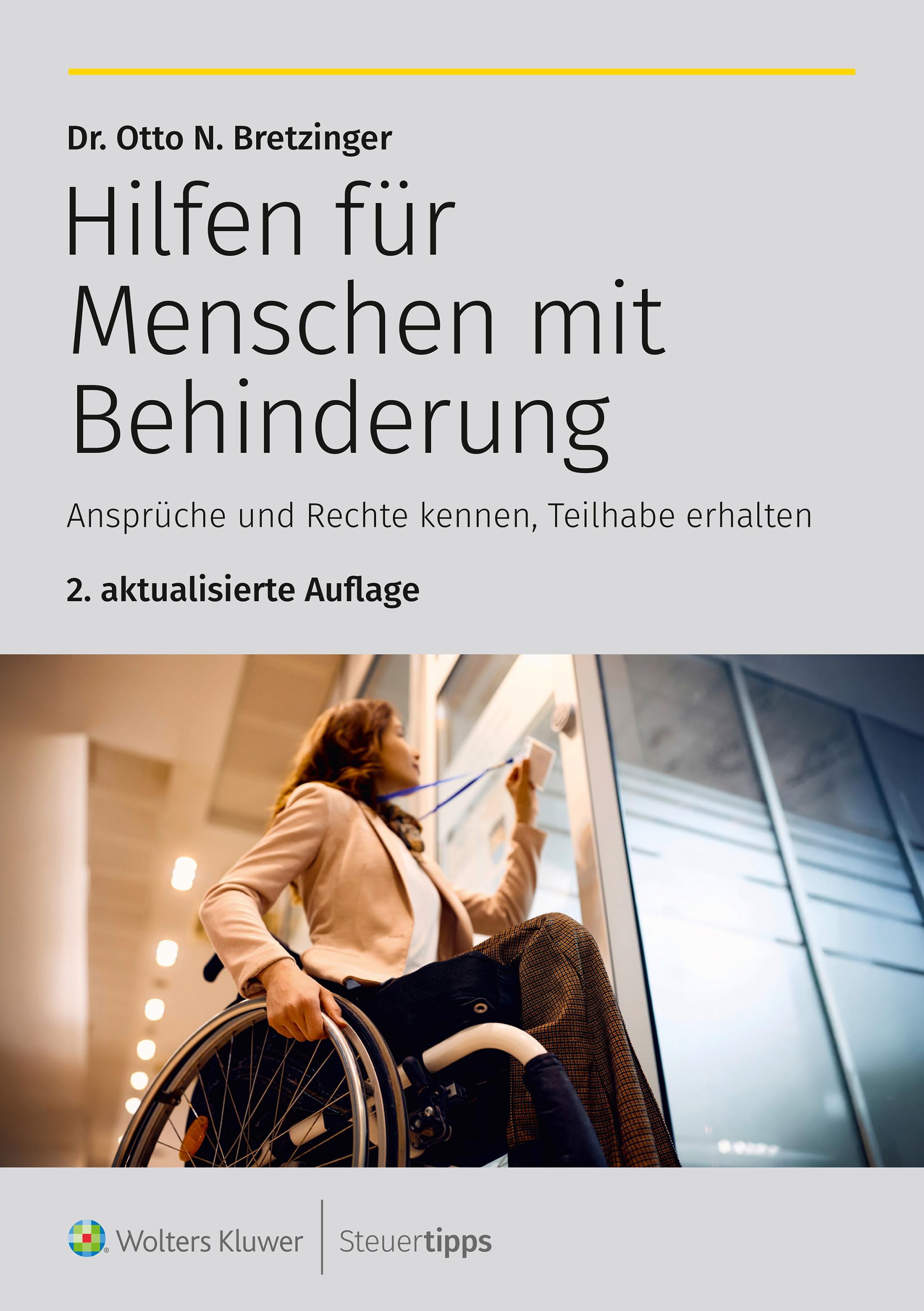 Vorderes Coverbild Hilfen für Menschen mit Behinderung
