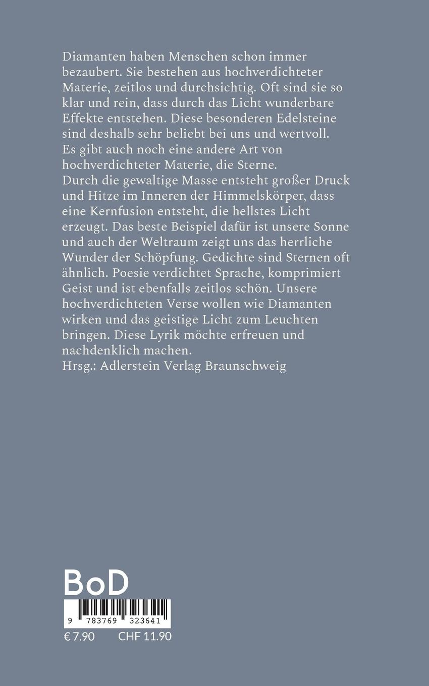 Rückseitencover Diamanten der Poesie