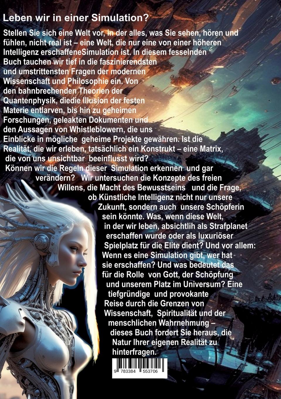 Rückseitencover Leben wir in einer Simulation?