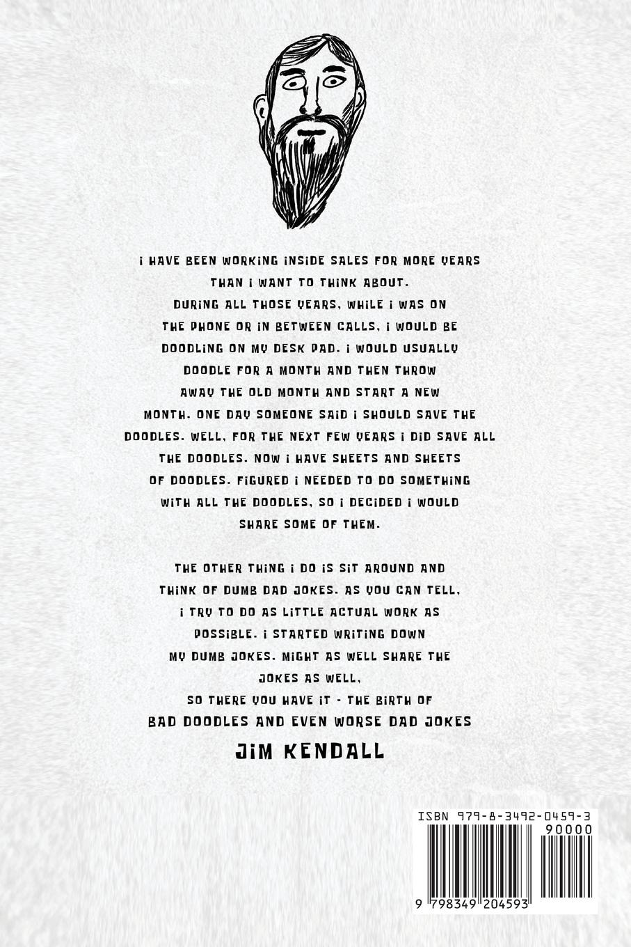 Rückseitencover Bad Doodles And Even Worse Dad Jokes