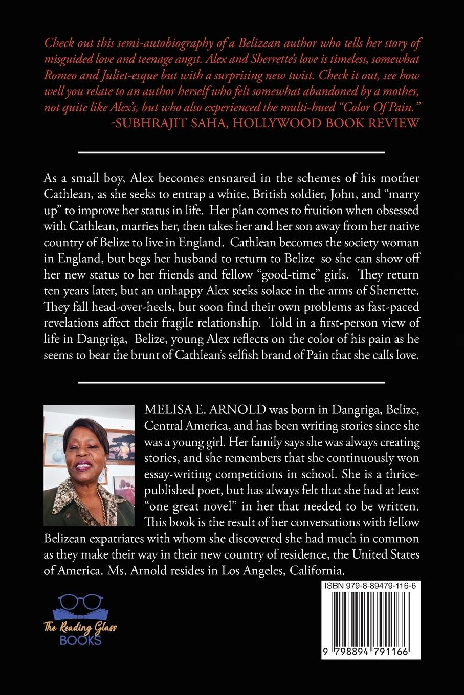 Rückseitencover The Color of Pain