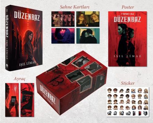 Vorderes Coverbild Düzenbaz - 7 Tutsak 1 Ölü Ciltli, Kutulu