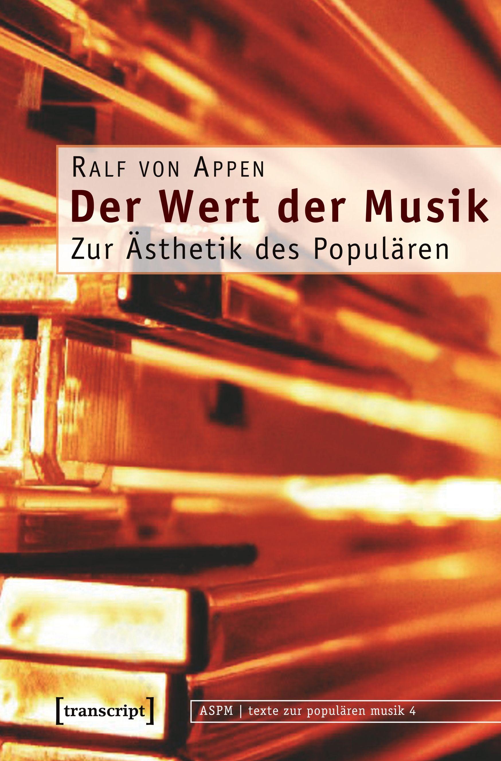 Vorderes Coverbild Der Wert der Musik