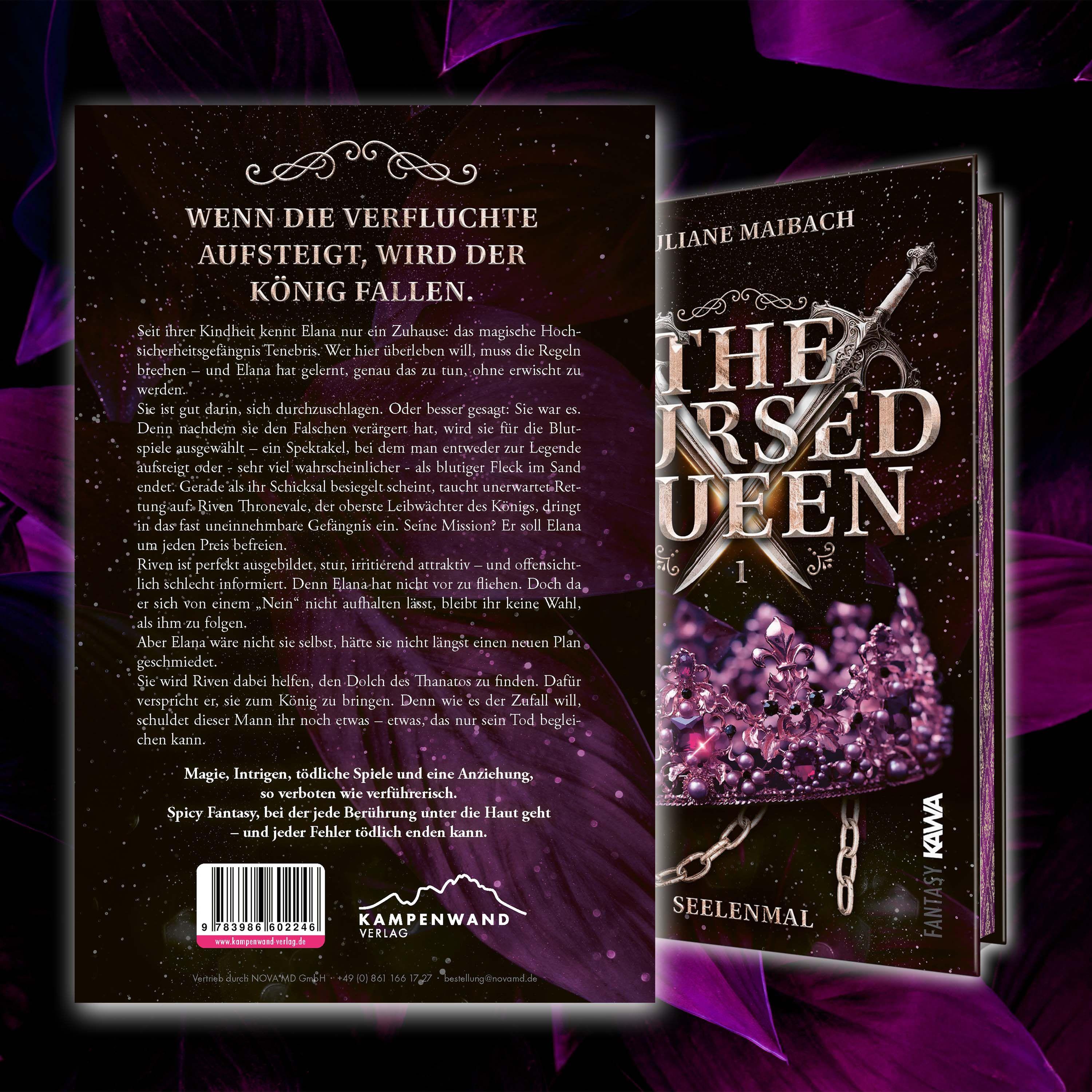Beispielinhalt (Bild) The Cursed Queen | Seelenmal (Band 1)
