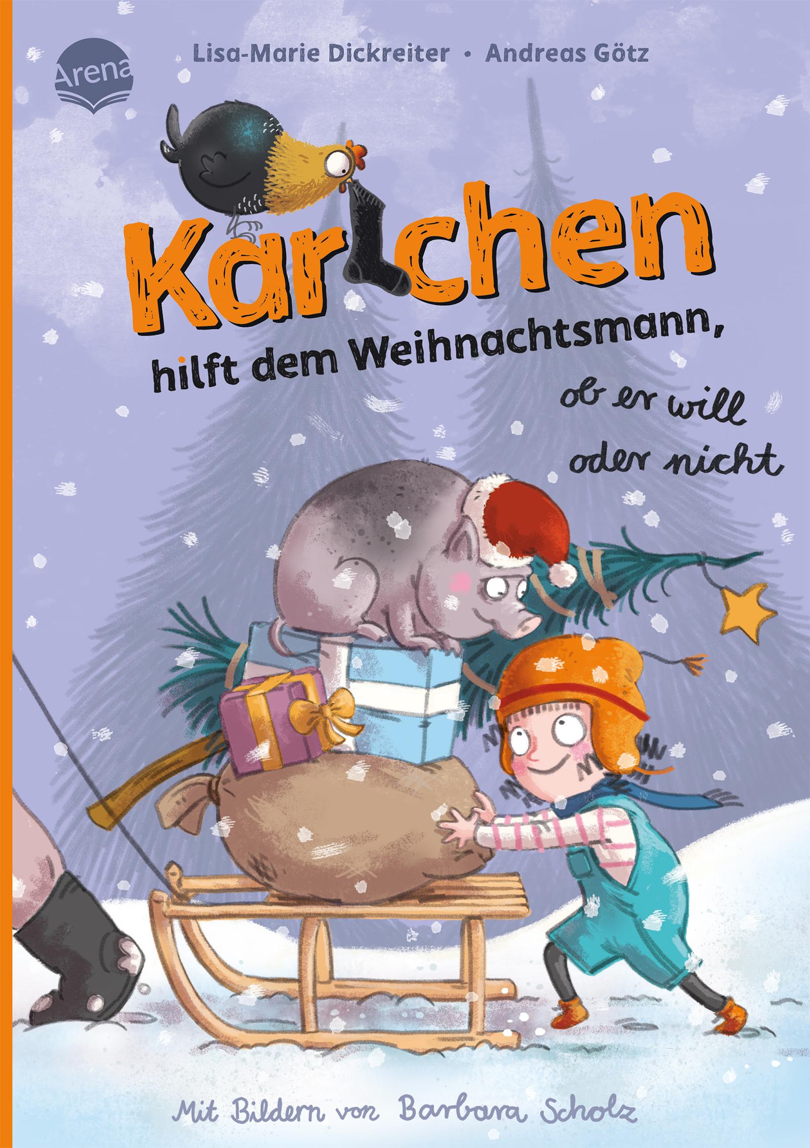 Vorderes Coverbild Karlchen hilft dem Weihnachtsmann - ob er will oder nicht (3)