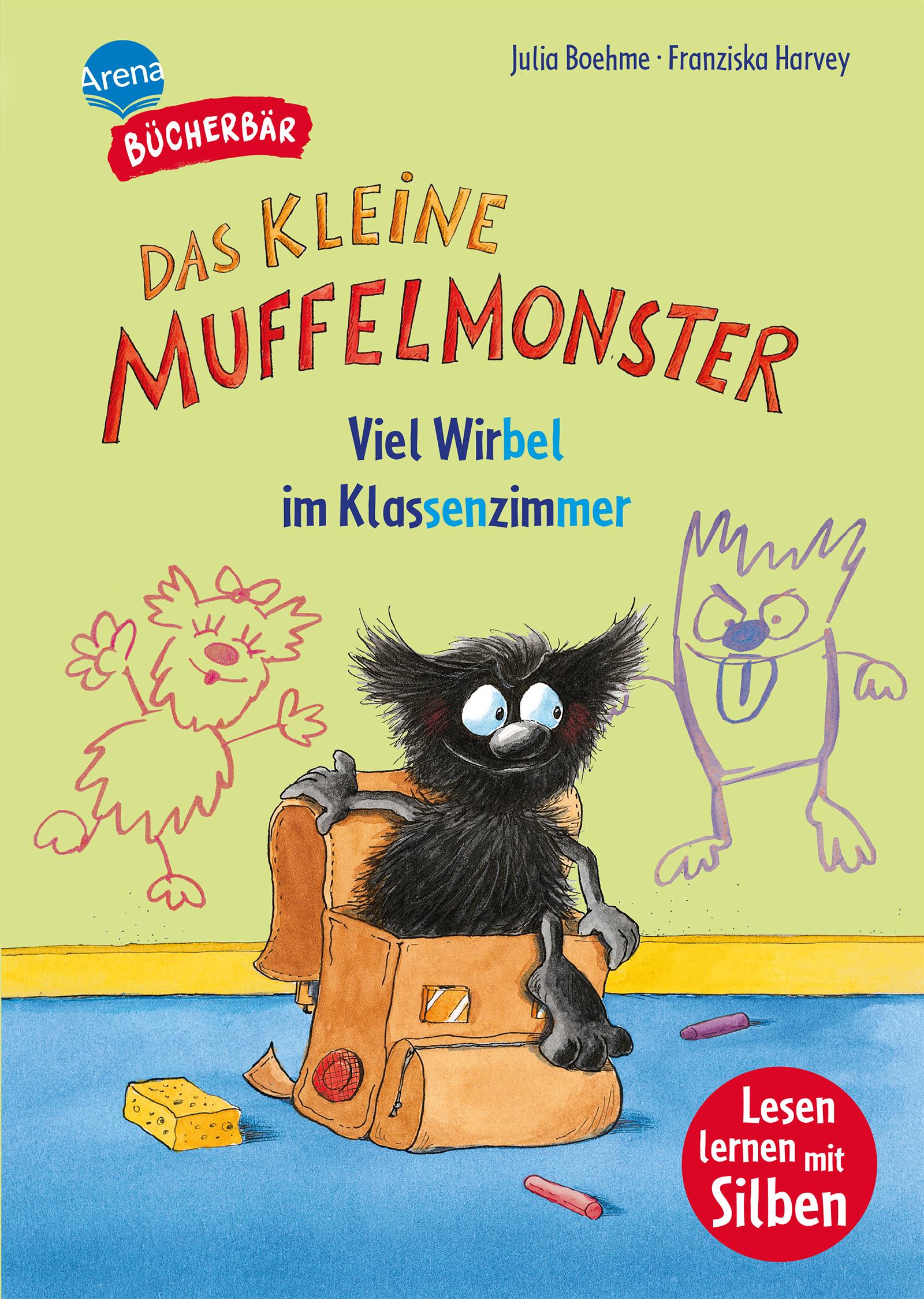Vorderes Coverbild Das kleine Muffelmonster. Viel Wirbel im Klassenzimmer